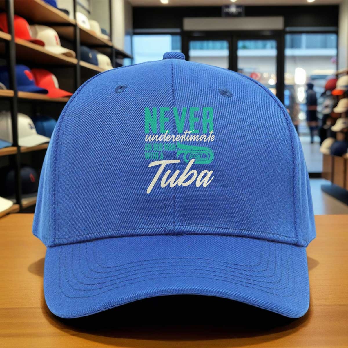 Outdoor Sport An - Casquette de baseball imprimée « Never