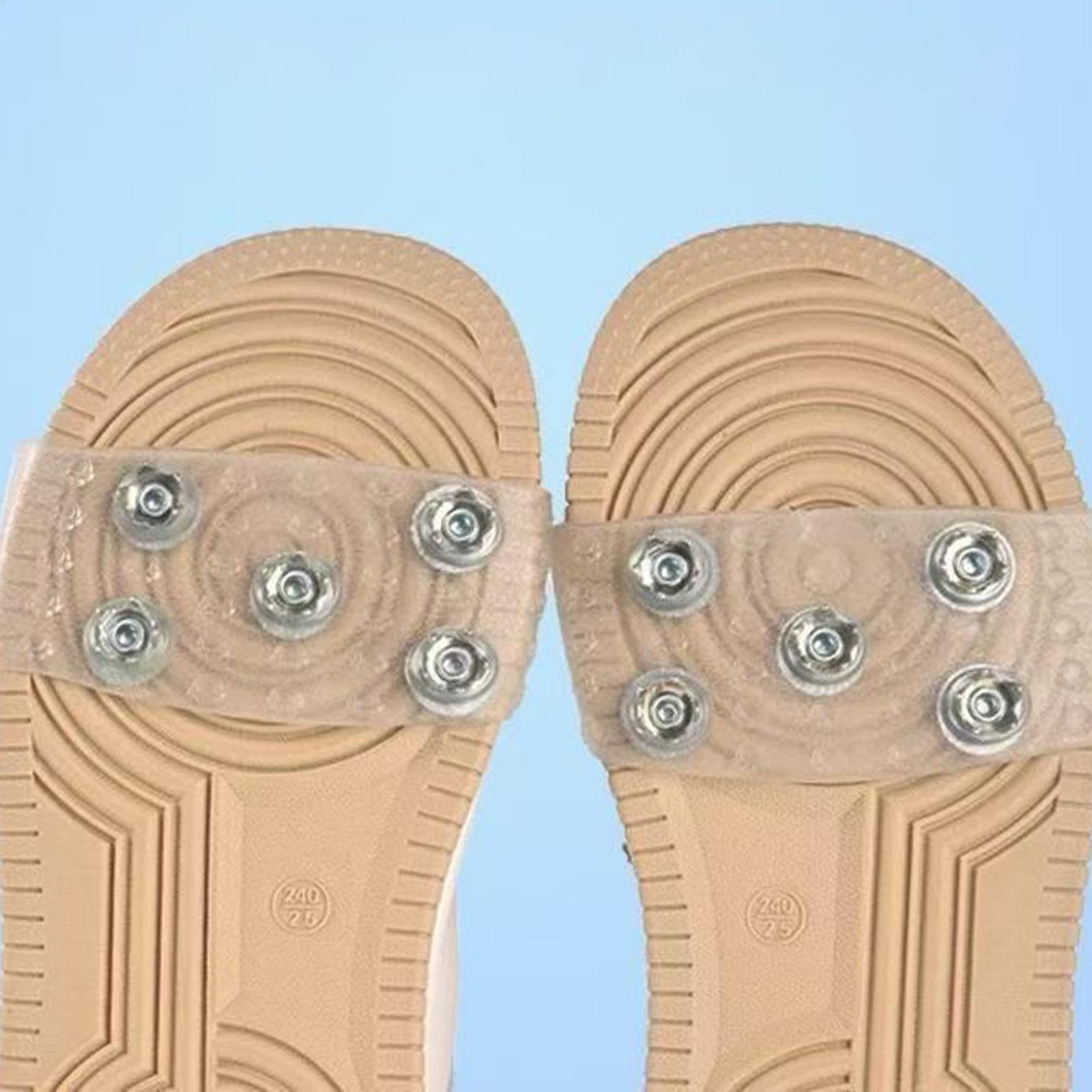 Climbing Shoe Beginner - Crampons à neige transparents antidérapants pour