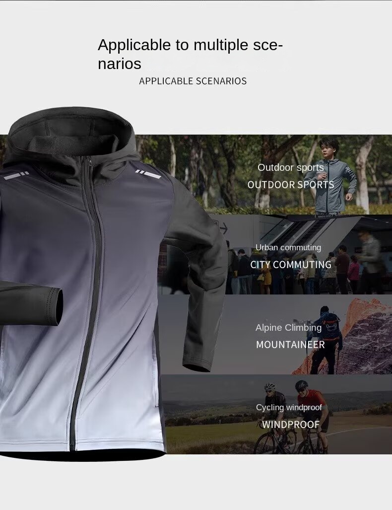 Veste de course à séchage rapi - Outdoor Sport Jacket Men avis et prix