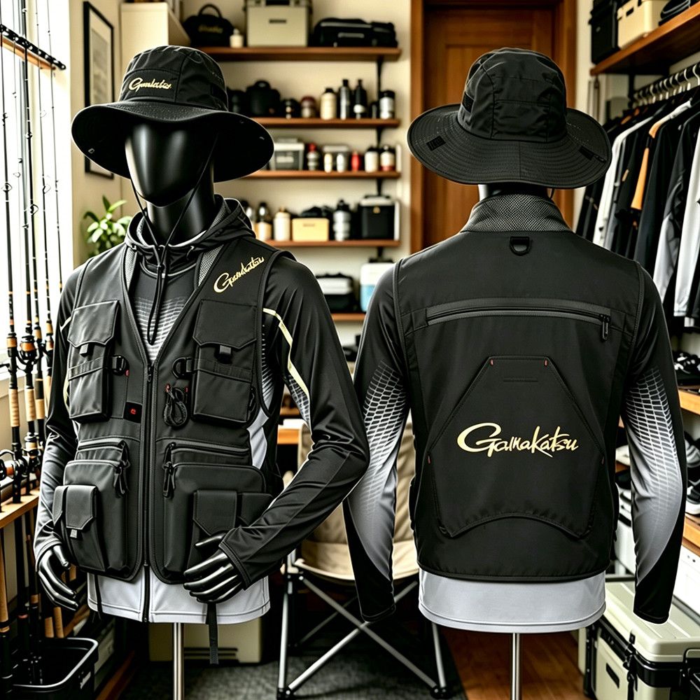 Gamakatsu Gilet de pêche multi - Outdoor Sport Jacket avis et prix