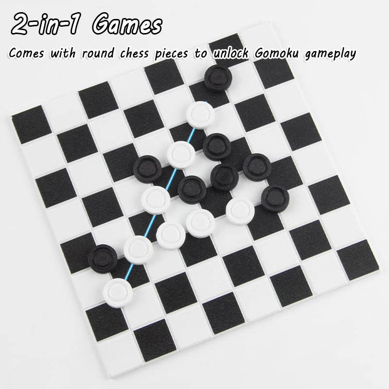 Jeu d'échecs portable 2 en 1,  - Outdoor Sport Games For Kids avis et prix